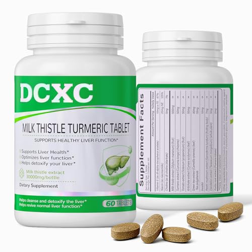 DCXC Milk Thistle Extract 3000 mg, 60 tablets