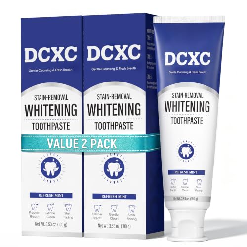 DCXC Hydroxyapatite Toothpaste, 3.53 oz, 2-pack